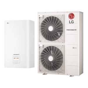 Трифазна термопомпа LG THERMA V HYDROSPLIT HU123MRB.U30 / HN1600MC.NK1
