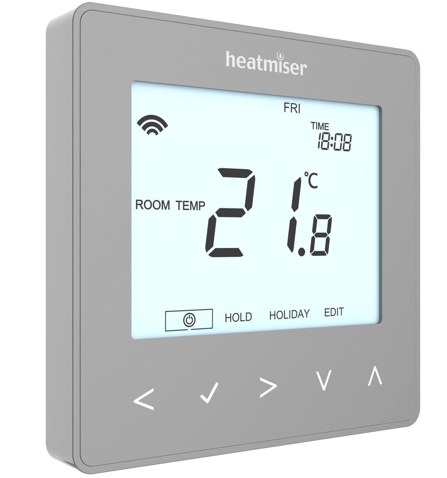 Стаен термостат Heatmiser neoStat v2 Сив
