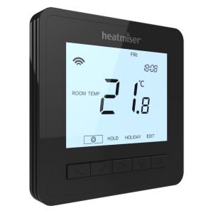 Стаен Термостат Heatmiser neoAir v3 Черен