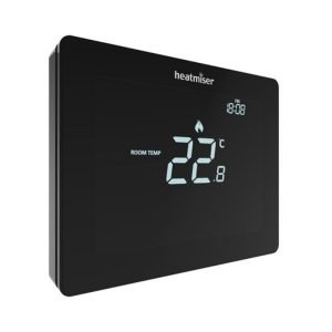 Стаен термостат Heatmiser Touch v2 Carbon