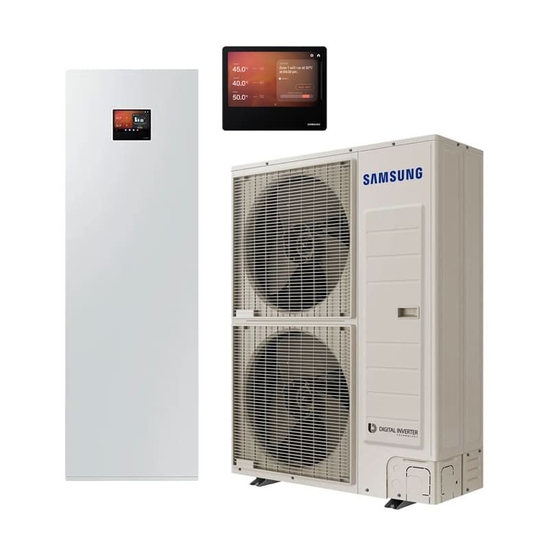 Термопомпа Samsung TDM Plus с 2-зонов ClimateHub AE160MXTPEH/EU AE200DNZTPH/EU