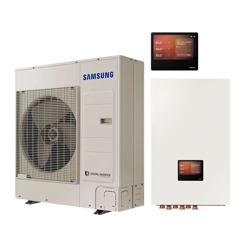Термопомпа Samsung TDM Plus с 2-зонов Hydro Unit AE090MXTPGH/EU AE160DNZTPH/EU