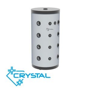 Емайлиран буферен съд Crystal 200 литра