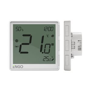 Стаен термостат Engo EONE-230W ZigBee бял