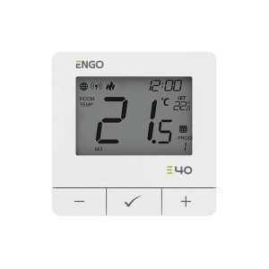 Стаен термостат Engo E40-230W ZigBee бял
