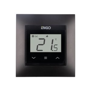 Стаен термостат Engo E55-B WiFi черен