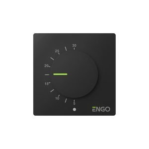 Стаен термостат Engo ESIMPLE-230B черен