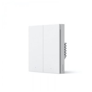Двоен смарт ключ Aqara Wall Switch H1 No Neutral