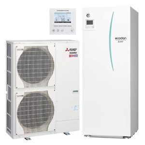 Трифазна термопомпа Mitsubishi Electric Zubadan PUHZ-SHW140YHA/ERST20C-VM2D