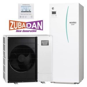 Термопомпа Mitsubishi Electric Zubadan PUD-SHWM120VAA/ERST20D-VM2D