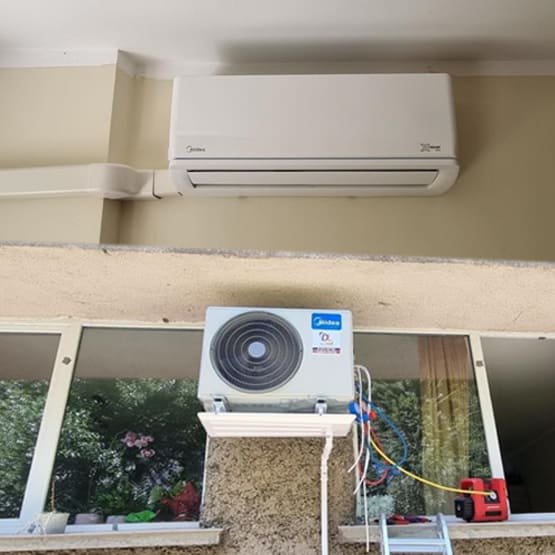 Монтаж на мултисплит система MIDEA