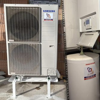 Пуск и настройка на термопомпа SAMSUNG 12 kW, Сплит